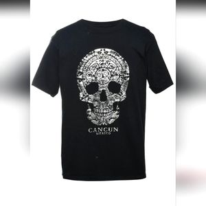 NWT CANCUN MEXICO Sz. XL Tshirt Skull